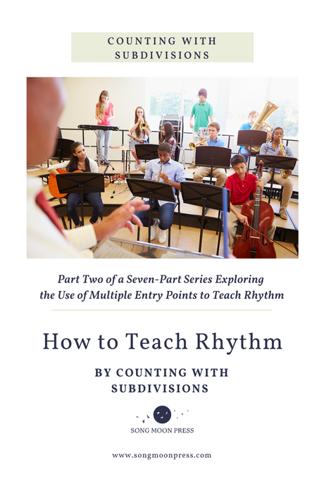 Counting with Subdivisions to Teach Rhythm